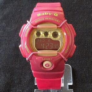 Casio Baby-G World Time 3188 BG-1005M Shock Resistant Digital Crystal Pink Watch